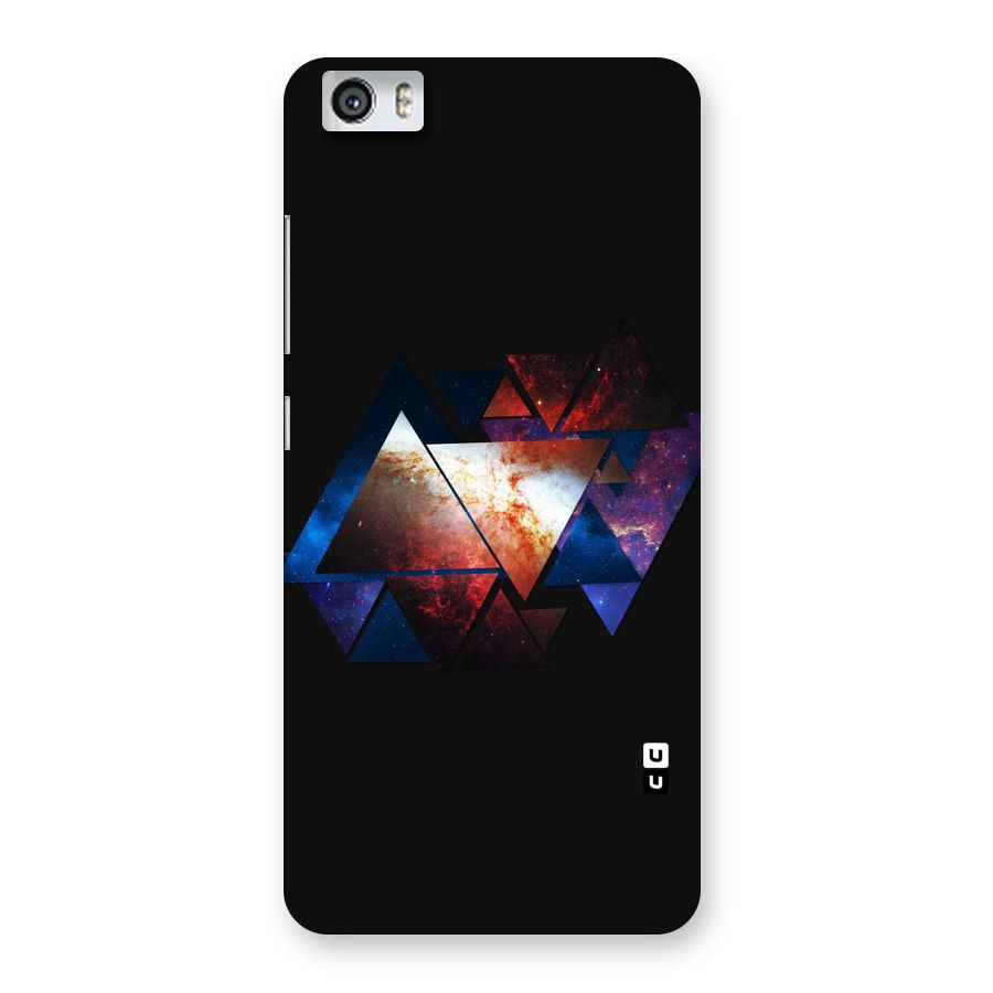 Fire Galaxy Triangles Back Case for Xiaomi Redmi Mi5