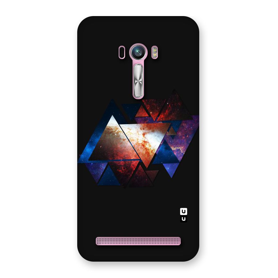 Fire Galaxy Triangles Back Case for Zenfone Selfie