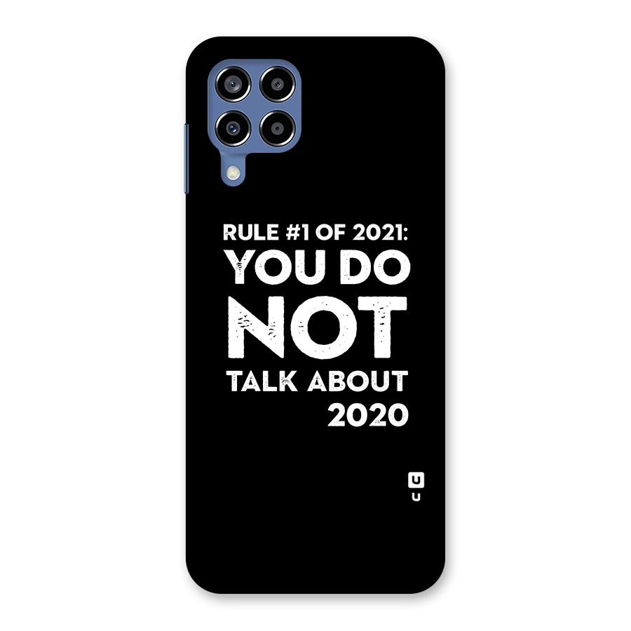 First Rule of 2021 Back Case for Galaxy M53 5G