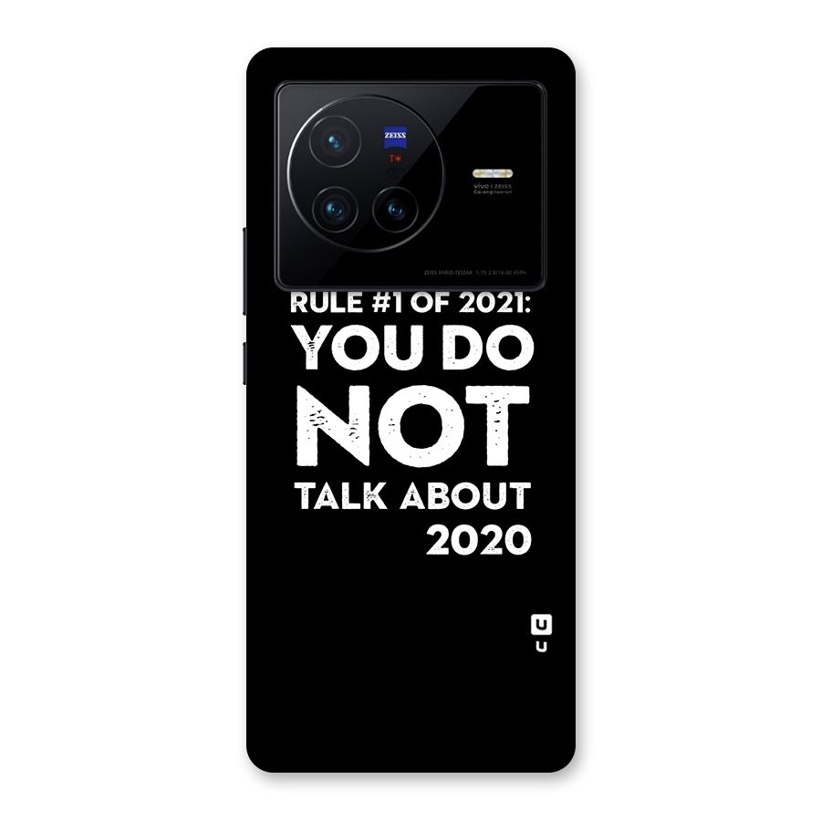 First Rule of 2021 Back Case for Vivo X80
