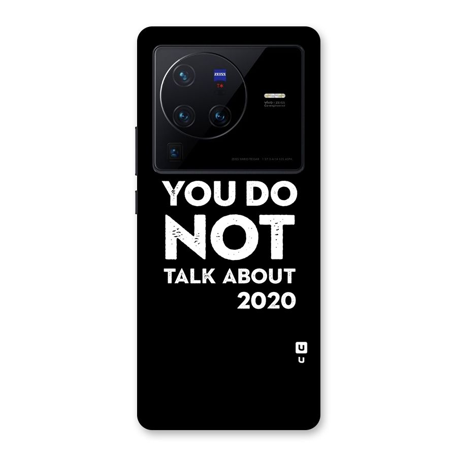 First Rule of 2021 Back Case for Vivo X80 Pro