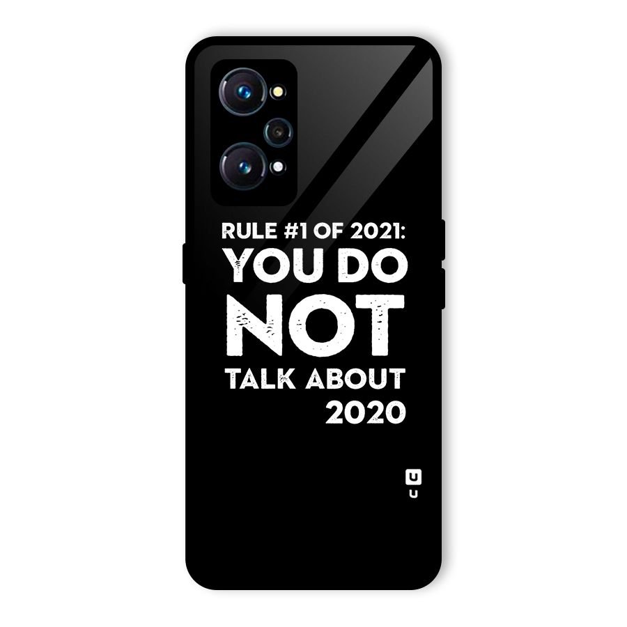 First Rule of 2021 Glass Back Case for Realme GT Neo2