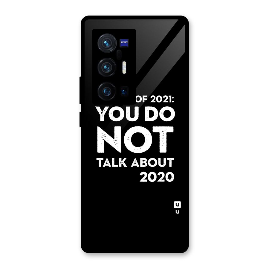 First Rule of 2021 Glass Back Case for Vivo X70 Pro Plus