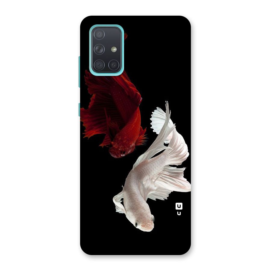Fish Design Back Case for Galaxy A71