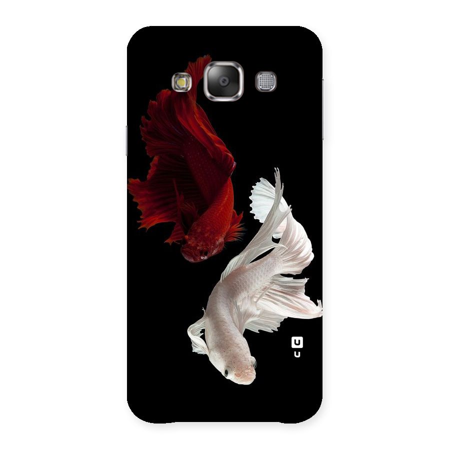 Fish Design Back Case for Galaxy E7