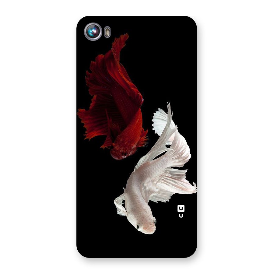 Fish Design Back Case for Micromax Canvas Fire 4 A107