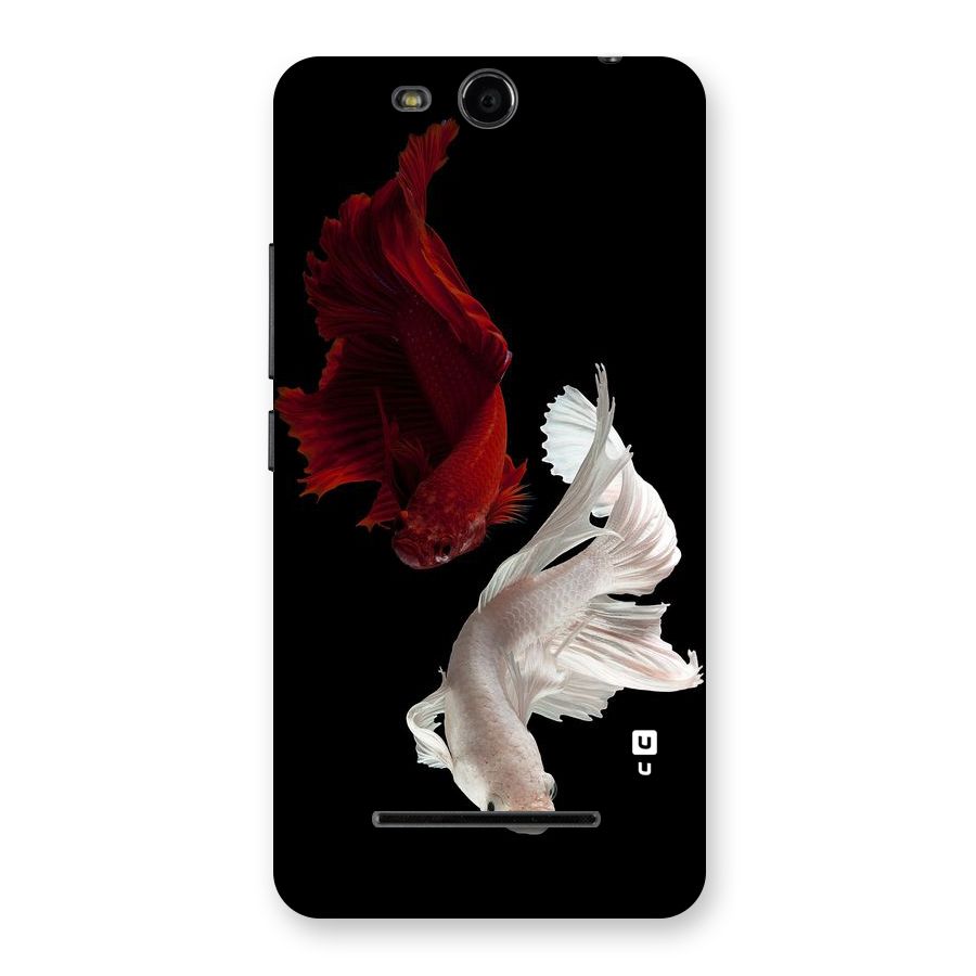 Fish Design Back Case for Micromax Canvas Juice 3 Q392