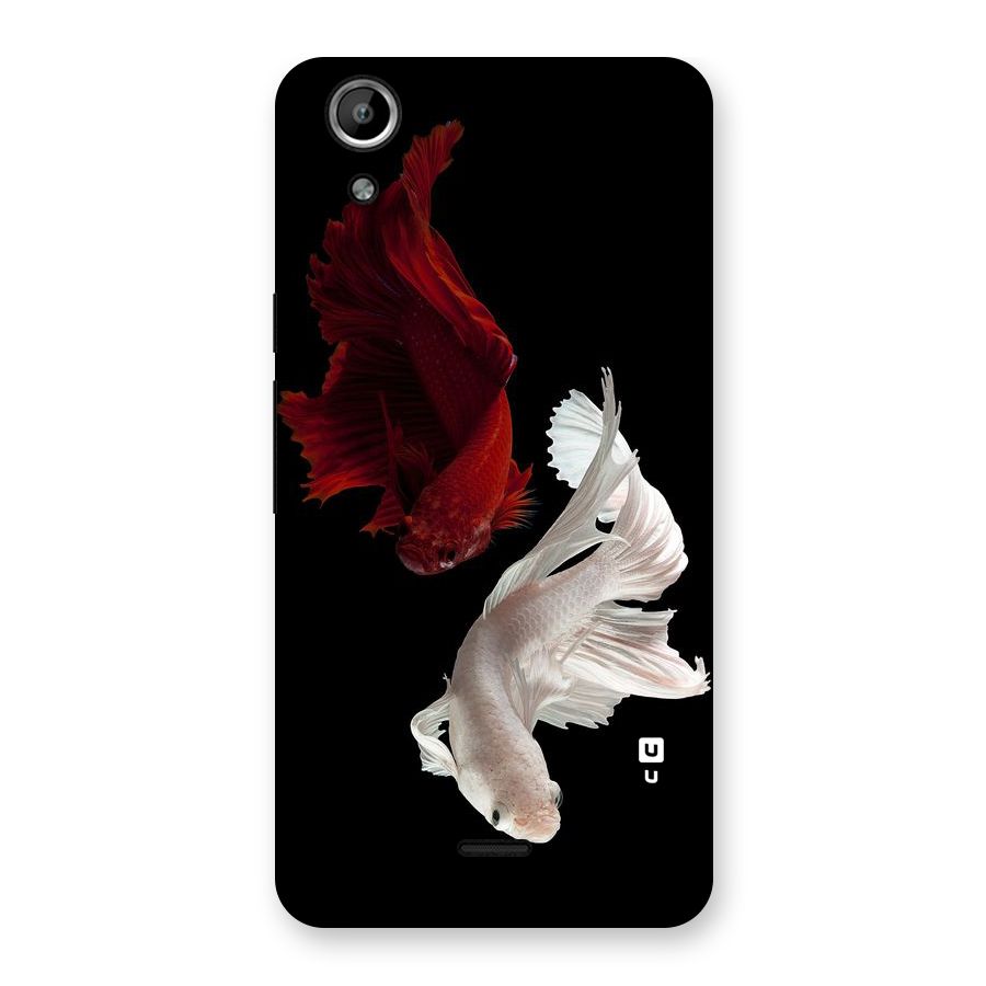 Fish Design Back Case for Micromax Canvas Selfie Lens Q345