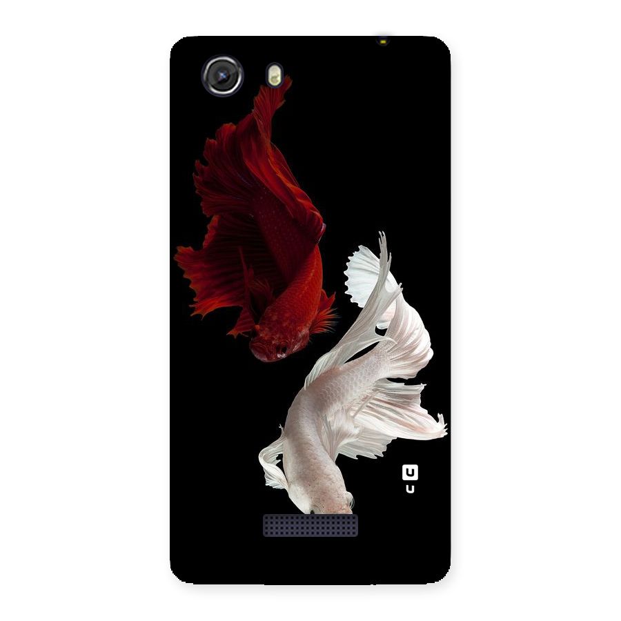 Fish Design Back Case for Micromax Unite 3