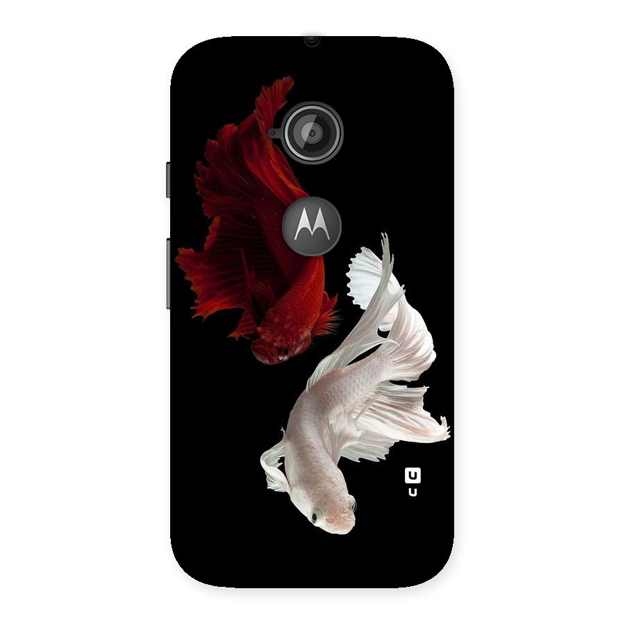 Fish Design Back Case for Moto E 2nd Gen