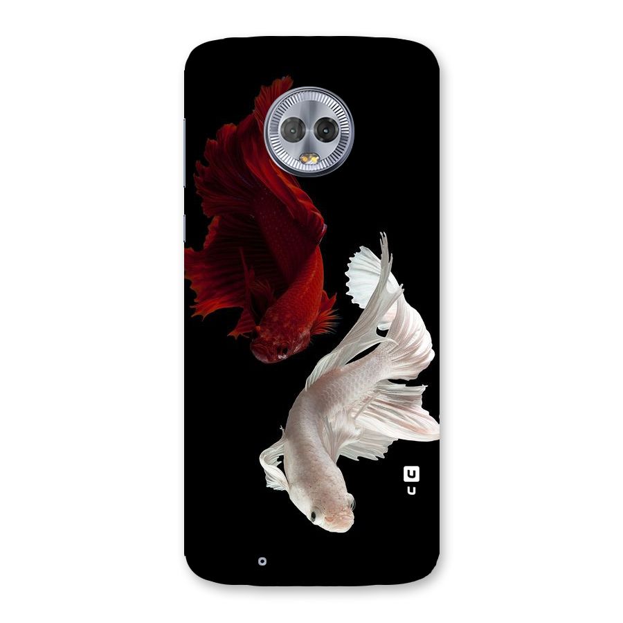 Fish Design Back Case for Moto G6
