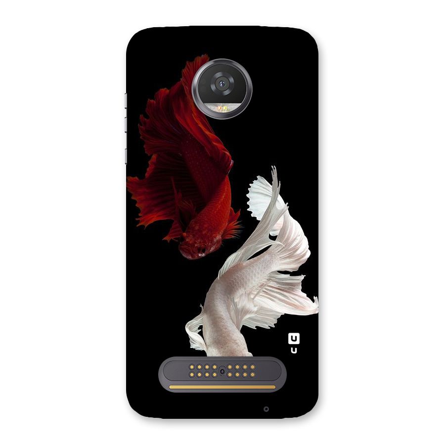 Fish Design Back Case for Moto Z2 Play