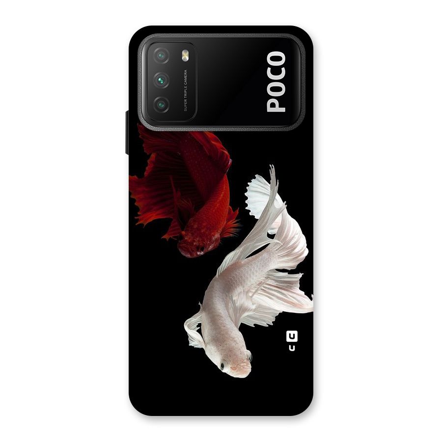Fish Design Back Case for Poco M3