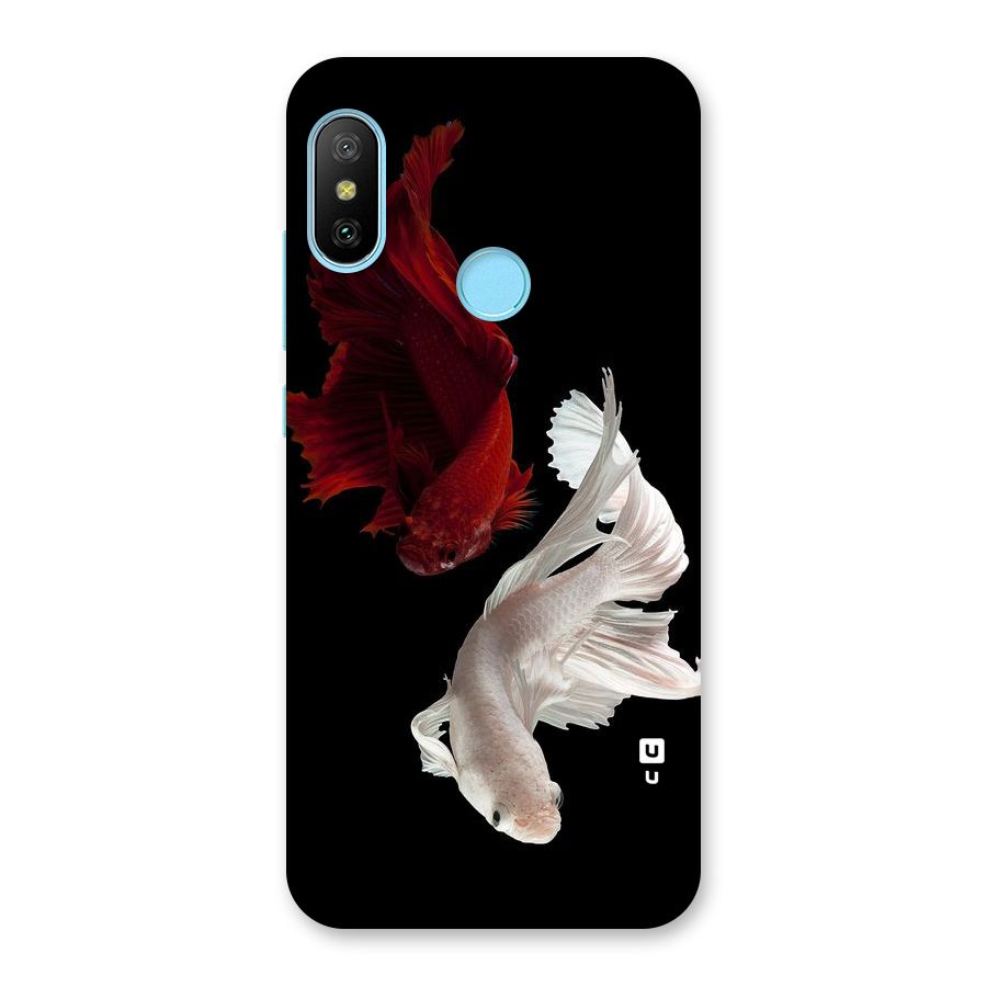 Fish Design Back Case for Redmi 6 Pro