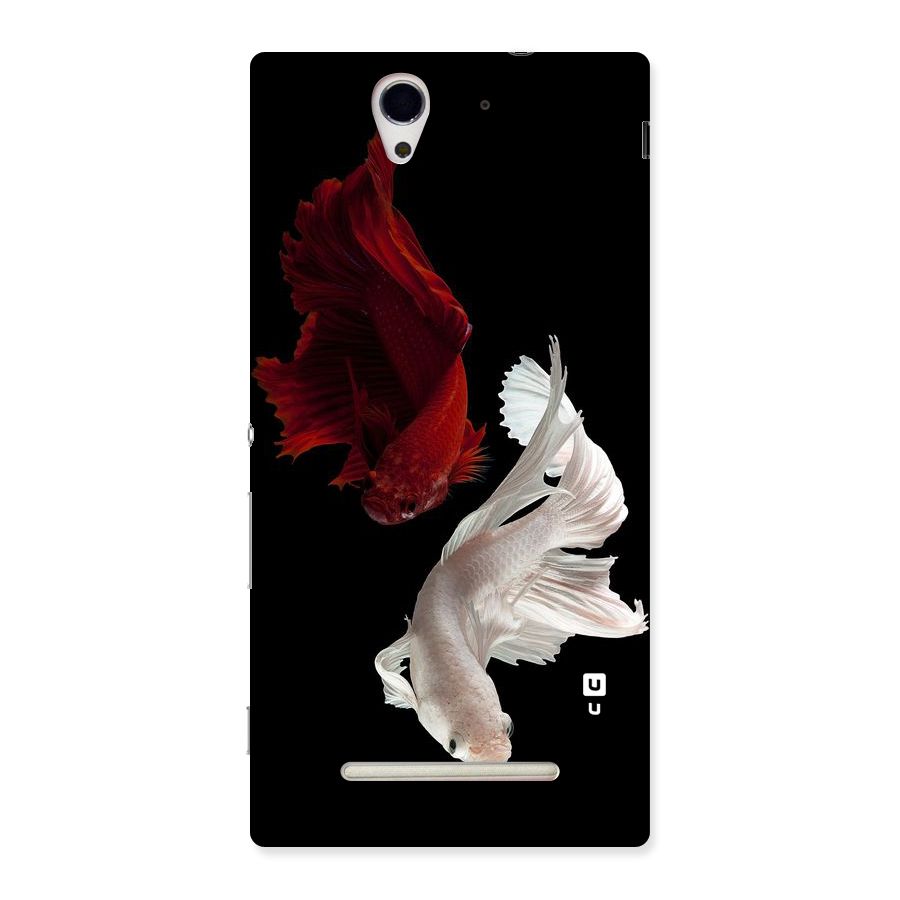 Fish Design Back Case for Sony Xperia C3