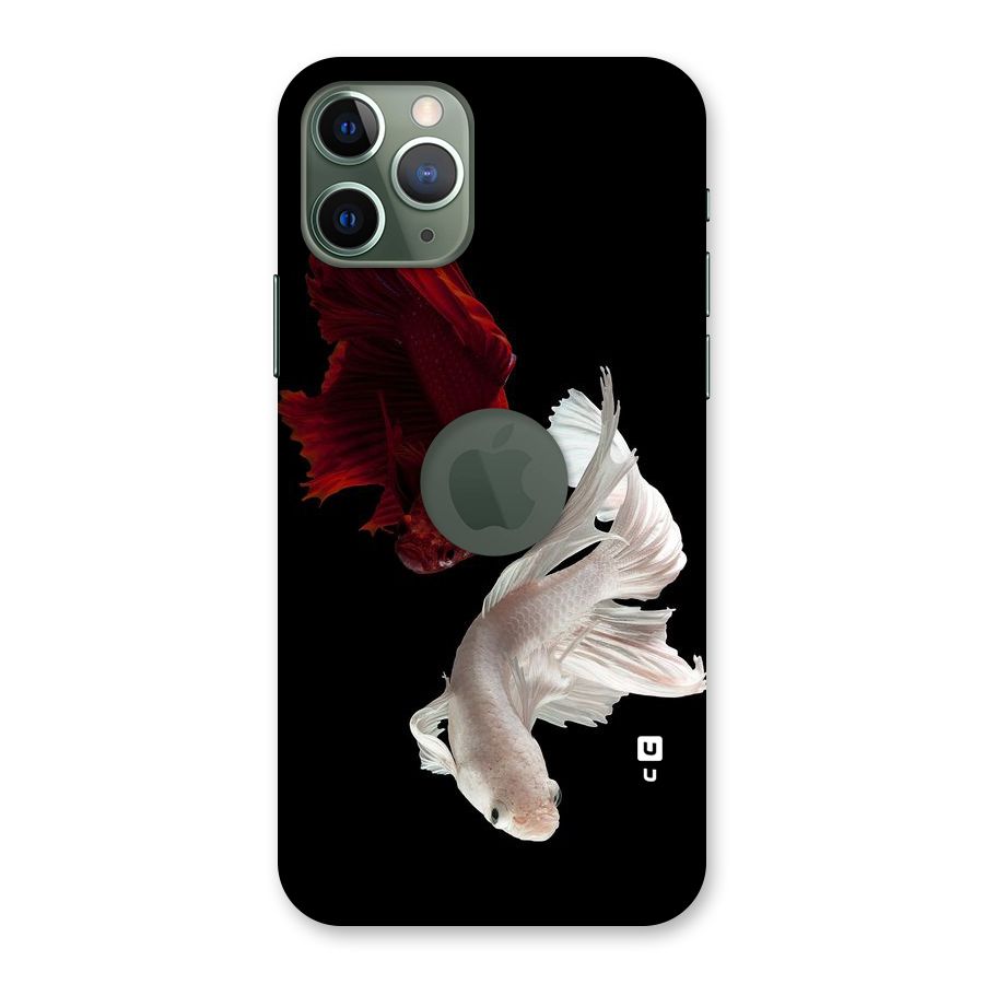 Fish Design Back Case for iPhone 11 Pro Logo  Cut