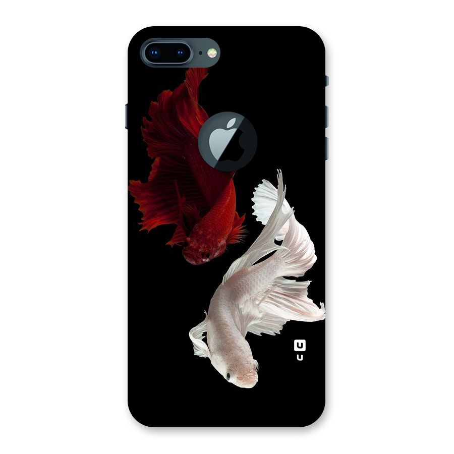 Fish Design Back Case for iPhone 7 Plus Logo Cut