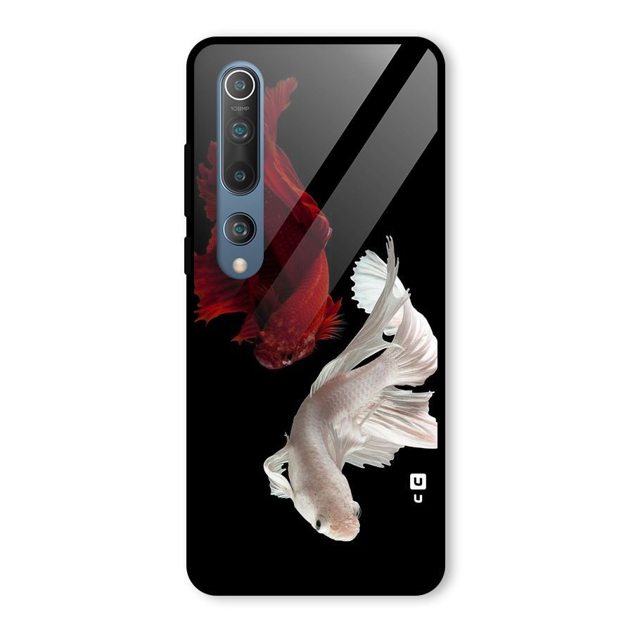 Fish Design Glass Back Case for Mi 10