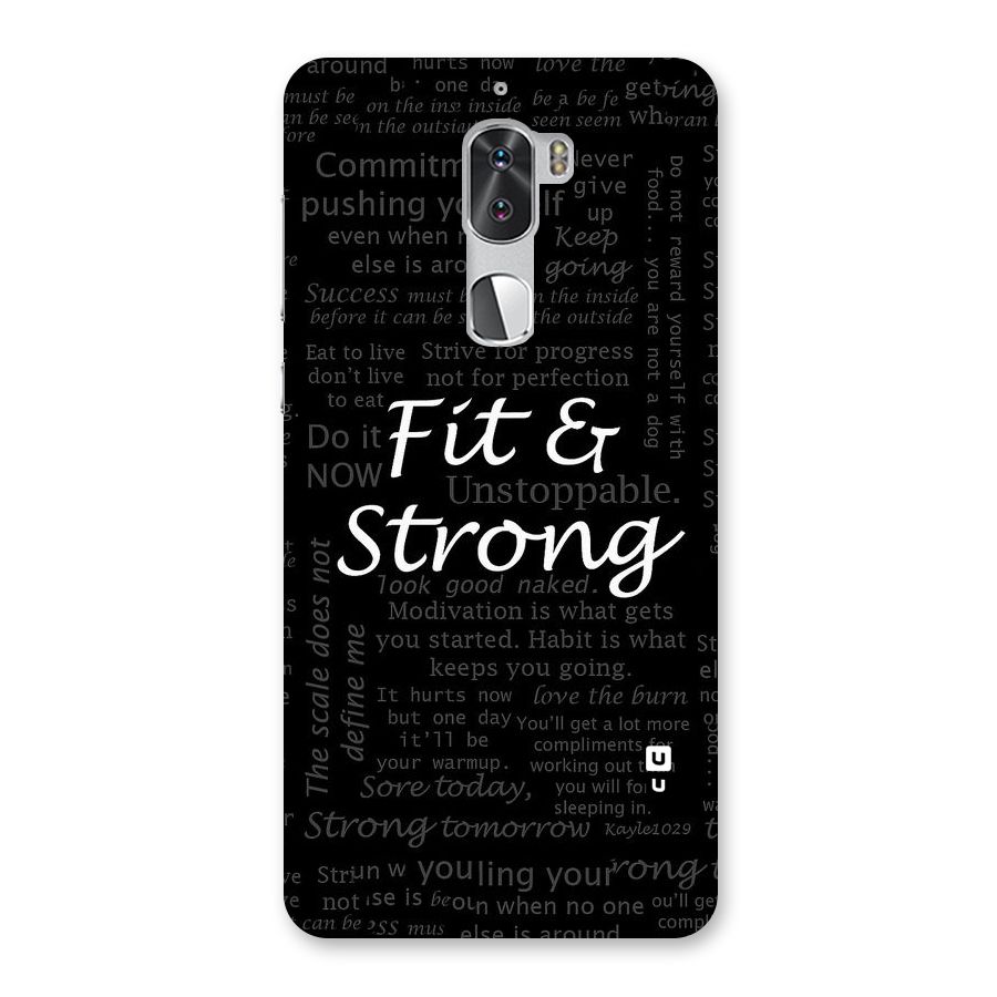 Fit And Strong Back Case for Coolpad Cool 1