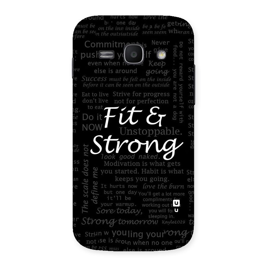 Fit And Strong Back Case for Galaxy Ace 3