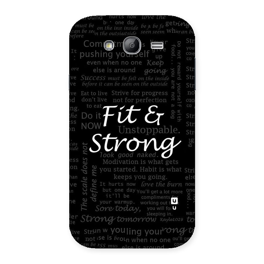 Fit And Strong Back Case for Galaxy Grand Neo Plus