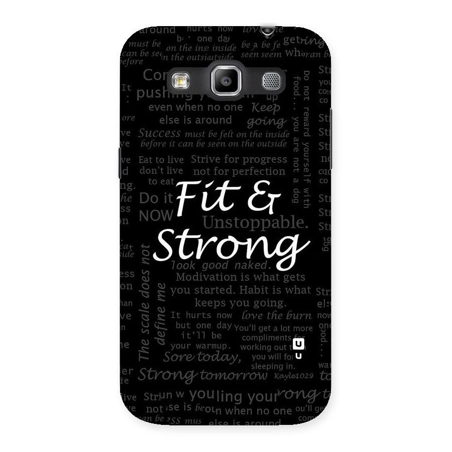 Fit And Strong Back Case for Galaxy Grand Quattro