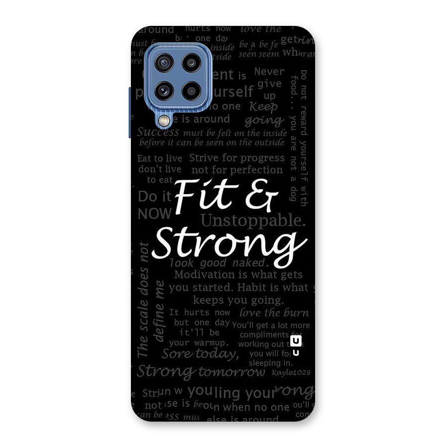 Fit And Strong Back Case for Galaxy M32