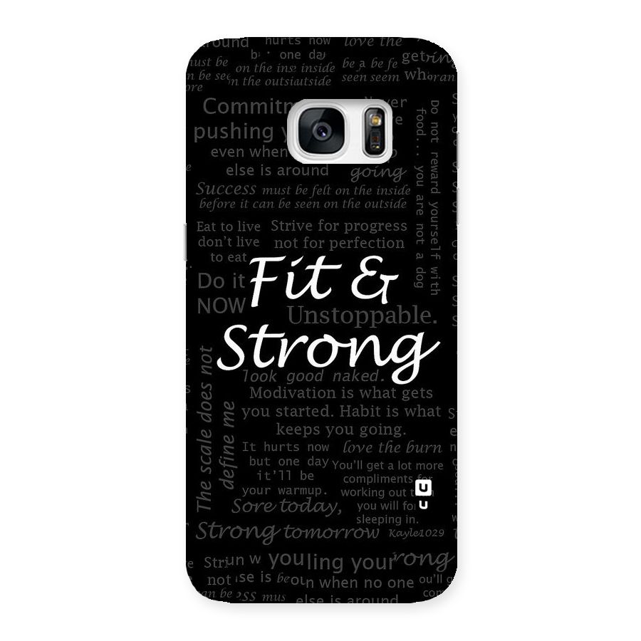 Fit And Strong Back Case for Galaxy S7 Edge