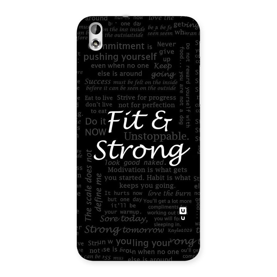 Fit And Strong Back Case for HTC Desire 816g