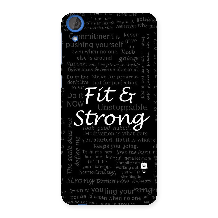 Fit And Strong Back Case for HTC Desire 820