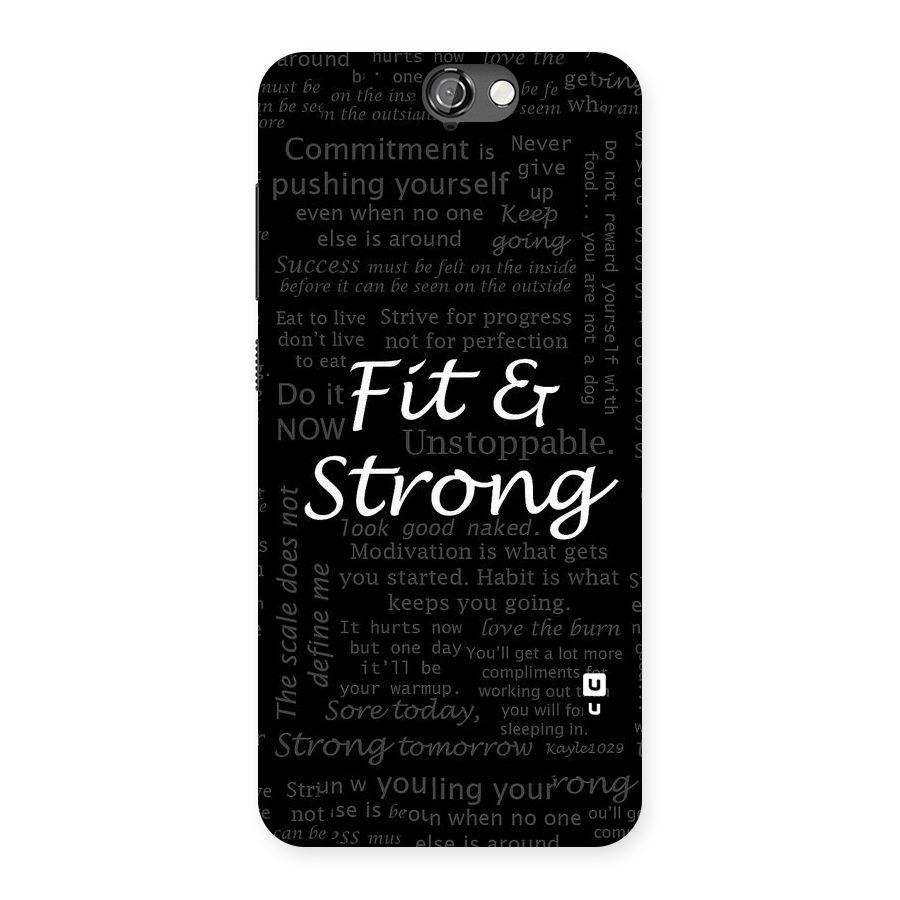 Fit And Strong Back Case for HTC One A9