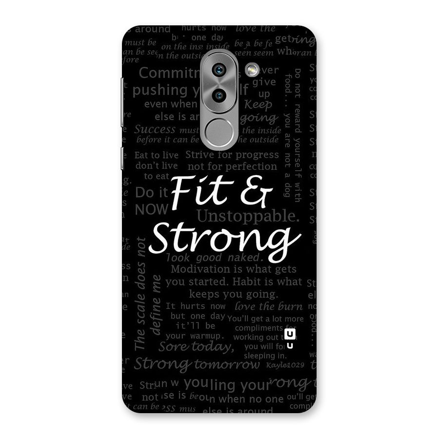 Fit And Strong Back Case for Honor 6X