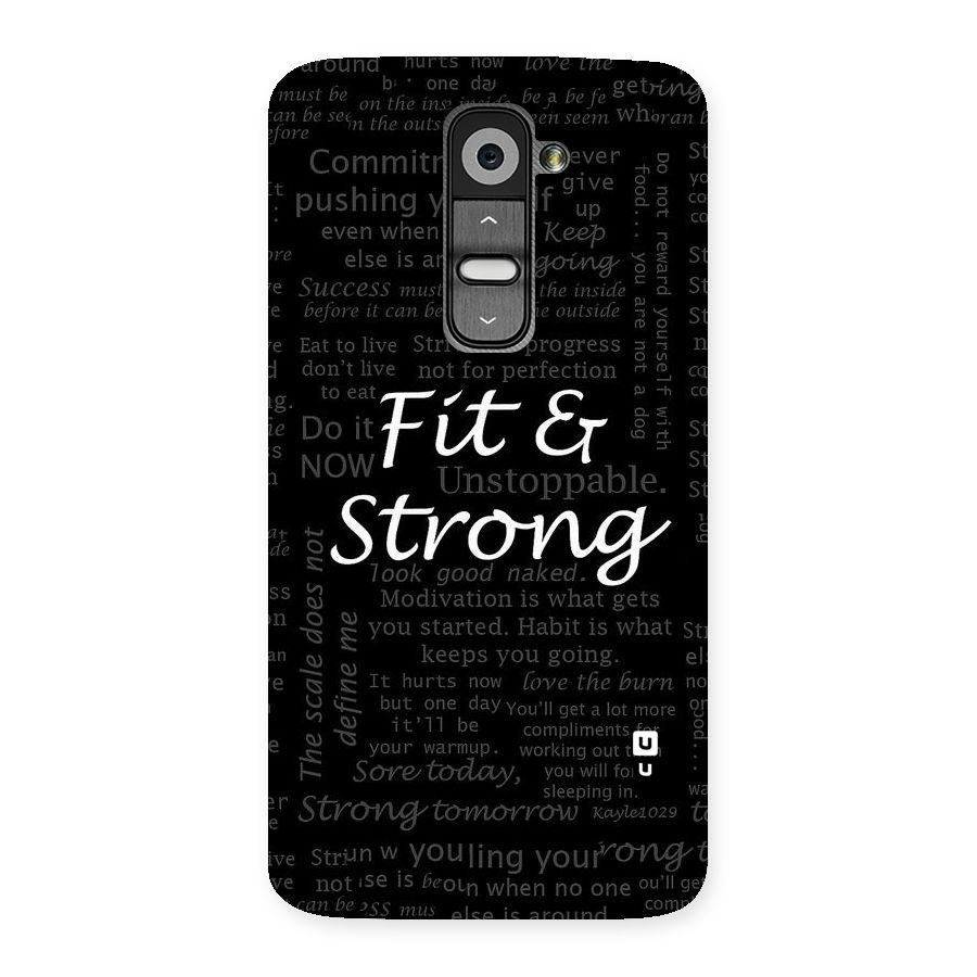 Fit And Strong Back Case for LG G2