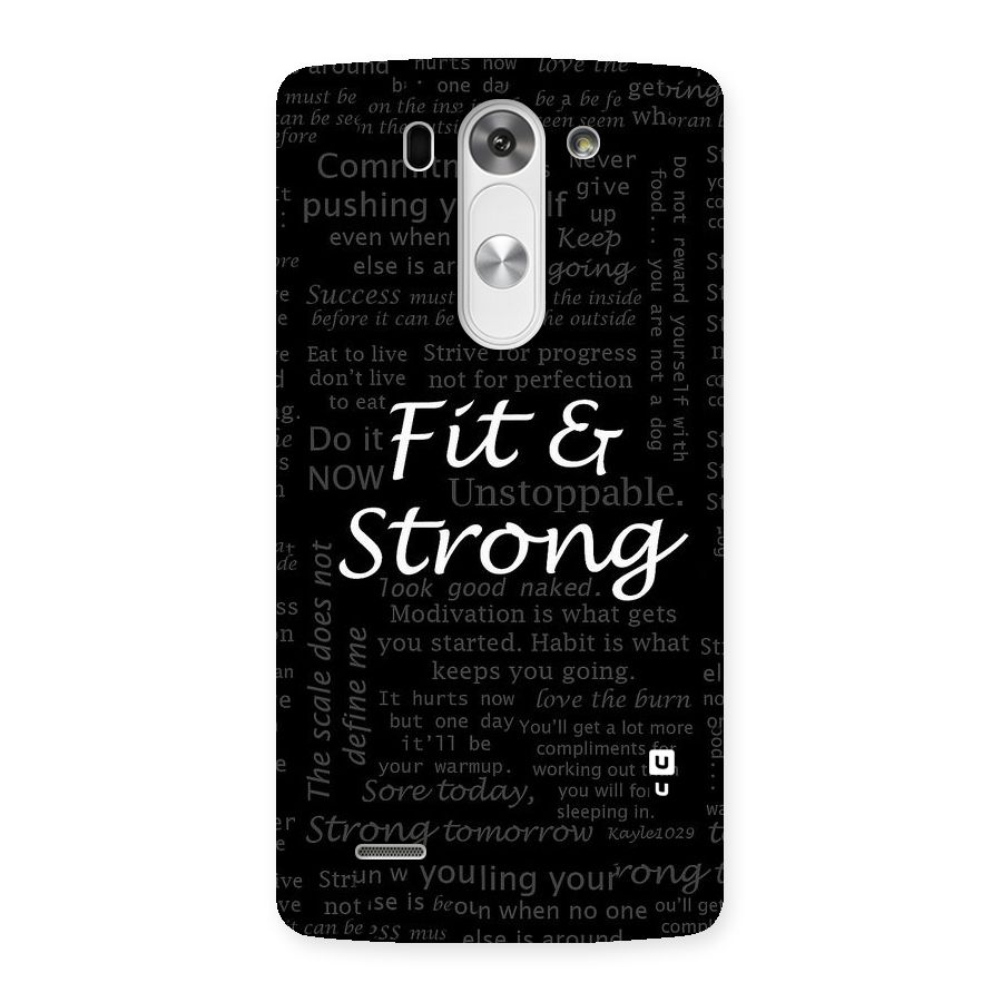Fit And Strong Back Case for LG G3 Beat