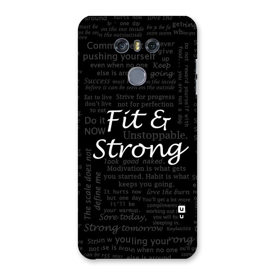 Fit And Strong Back Case for LG G6