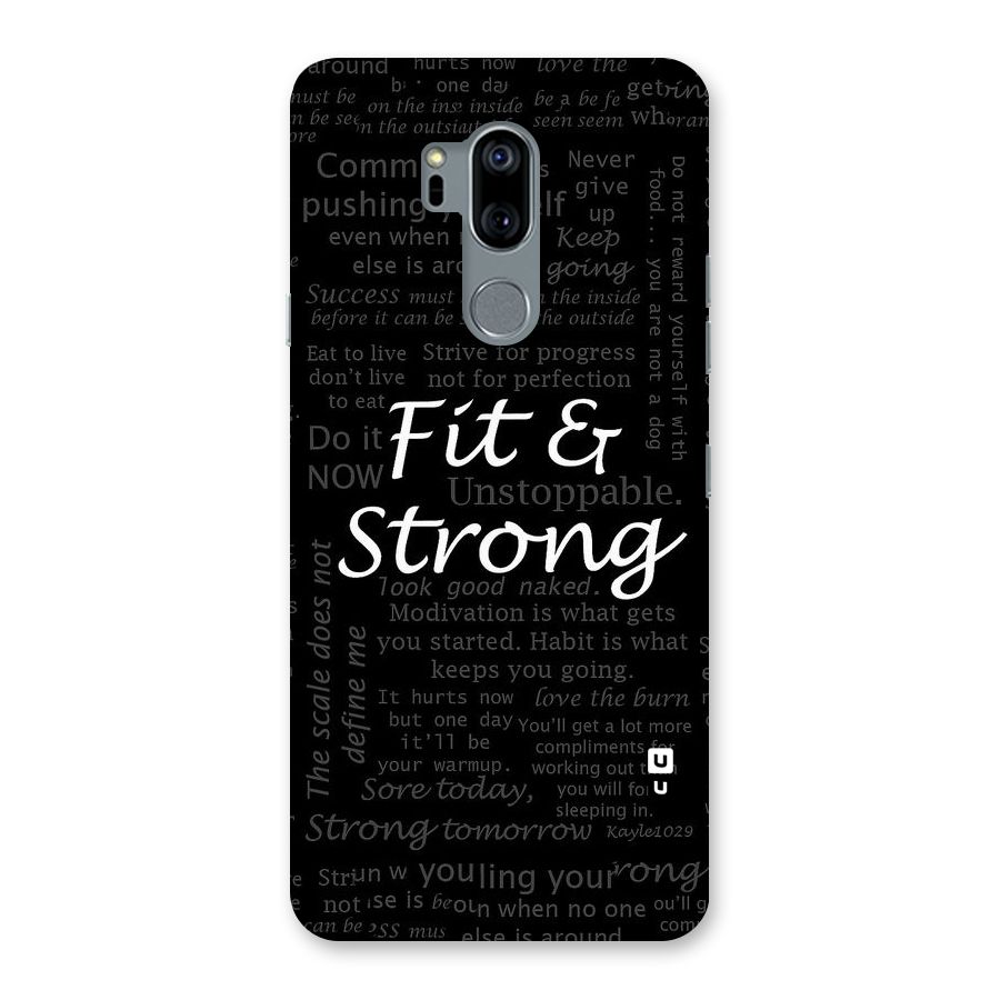 Fit And Strong Back Case for LG G7