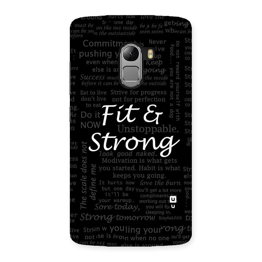 Fit And Strong Back Case for Lenovo K4 Note