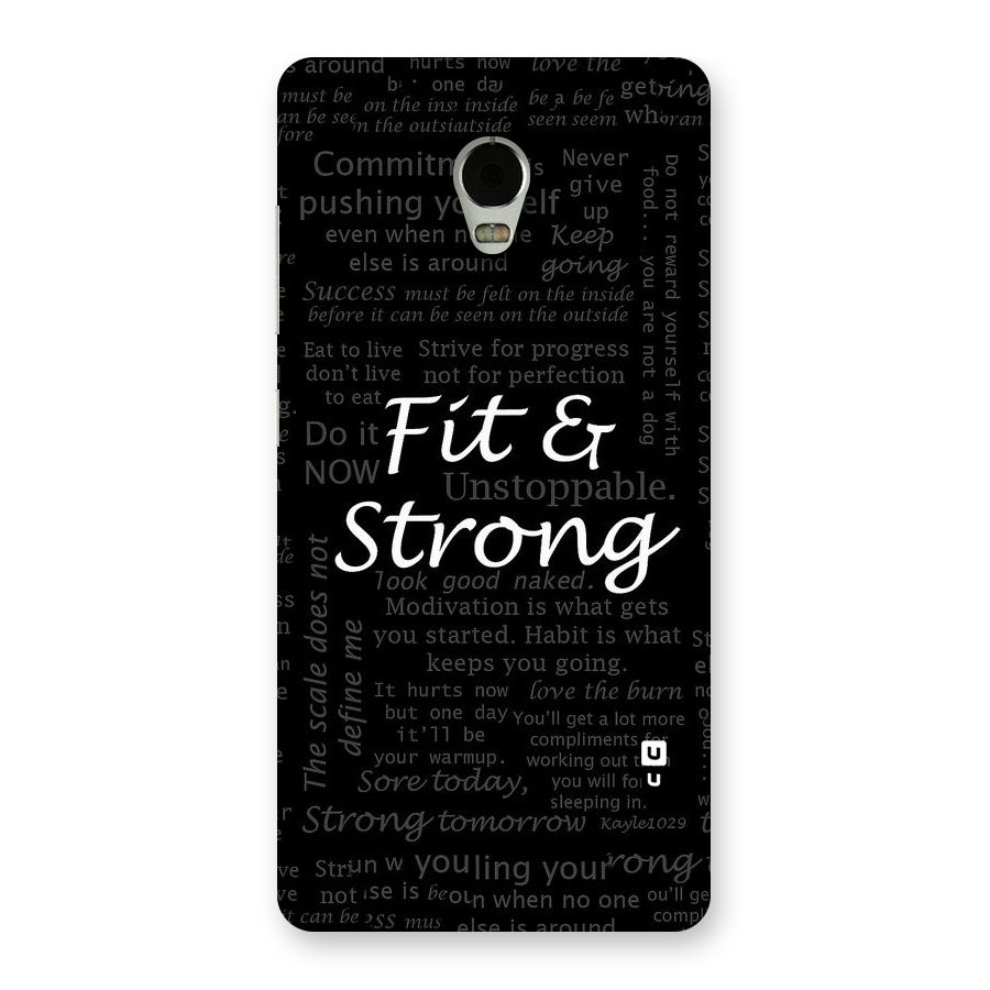 Fit And Strong Back Case for Lenovo Vibe P1