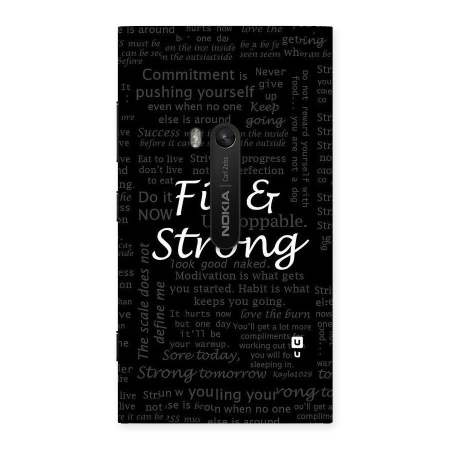 Fit And Strong Back Case for Lumia 920
