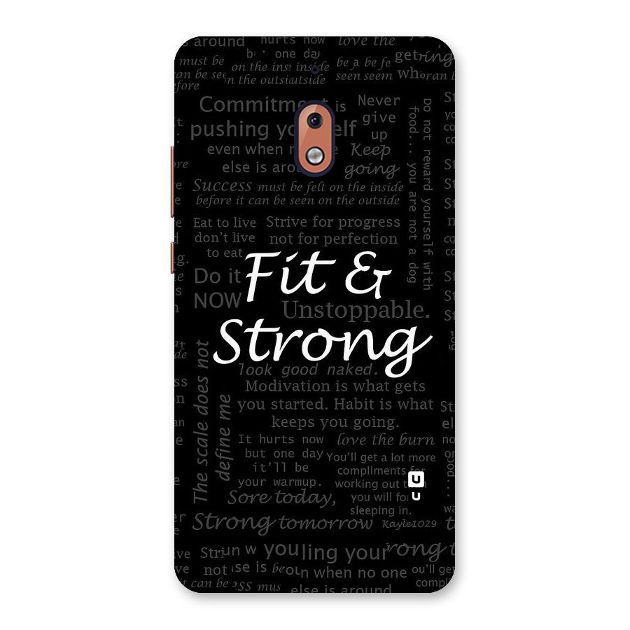 Fit And Strong Back Case for Nokia 2.1