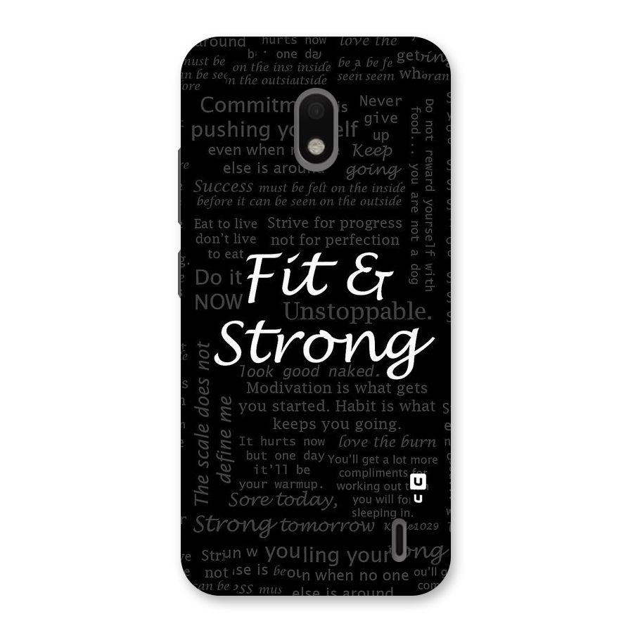 Fit And Strong Back Case for Nokia 2.2