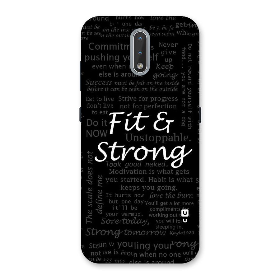 Fit And Strong Back Case for Nokia 2.3