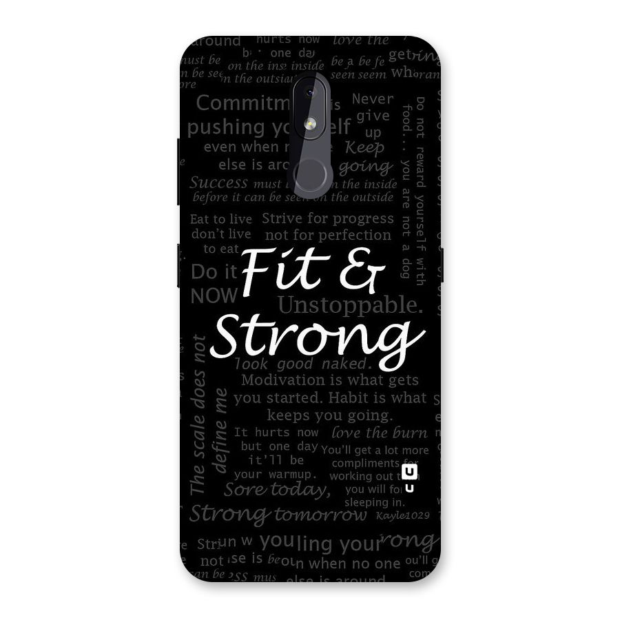 Fit And Strong Back Case for Nokia 3.2