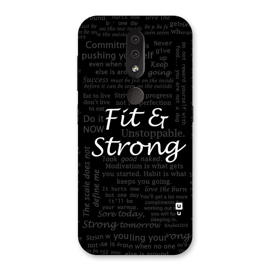 Fit And Strong Back Case for Nokia 4.2