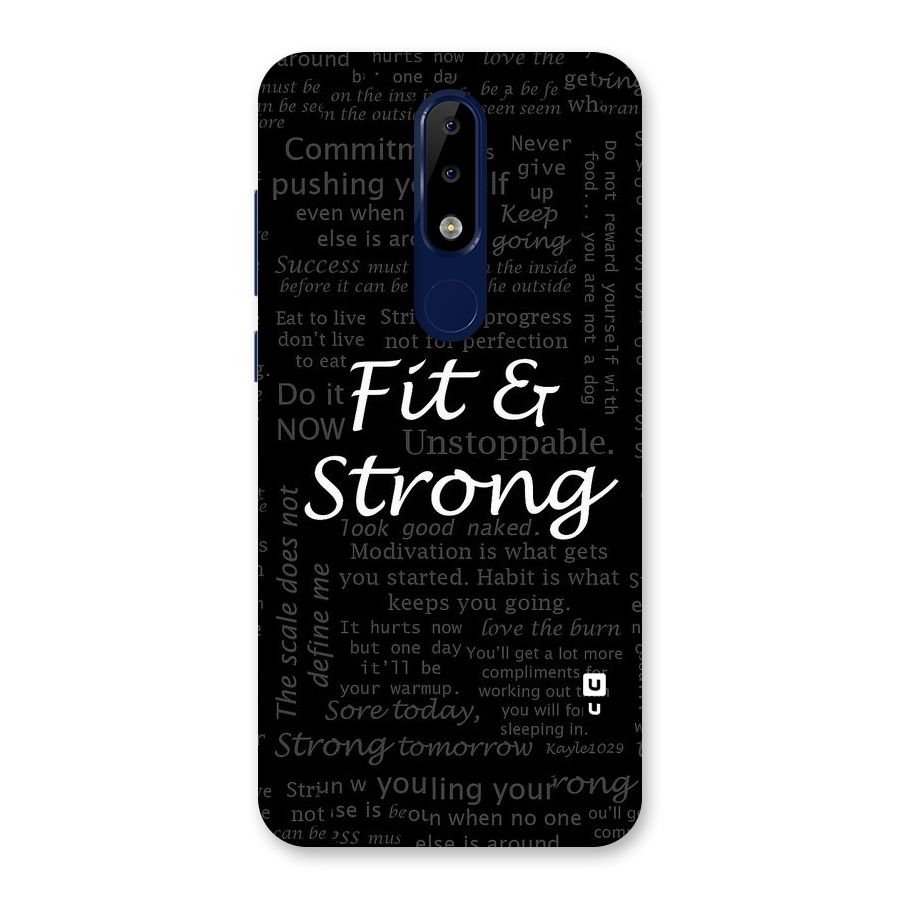Fit And Strong Back Case for Nokia 5.1 Plus