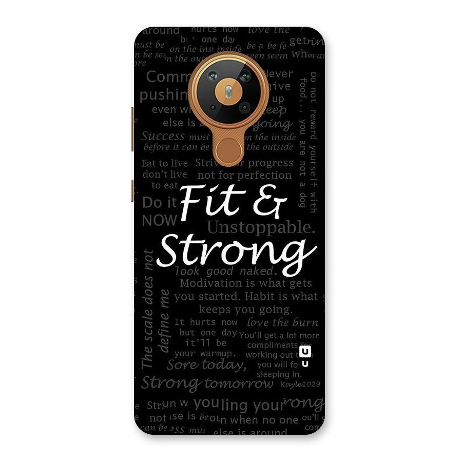 Fit And Strong Back Case for Nokia 5.3
