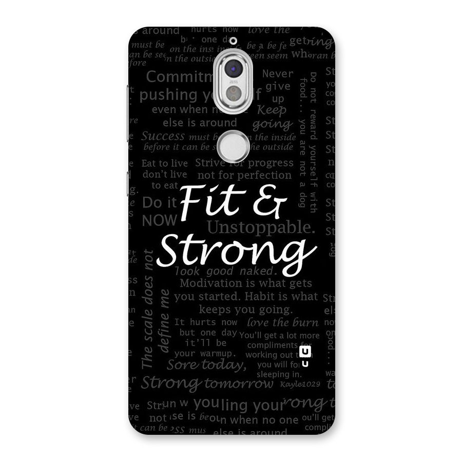 Fit And Strong Back Case for Nokia 7
