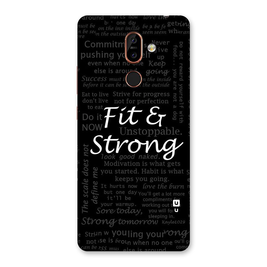 Fit And Strong Back Case for Nokia 7 Plus