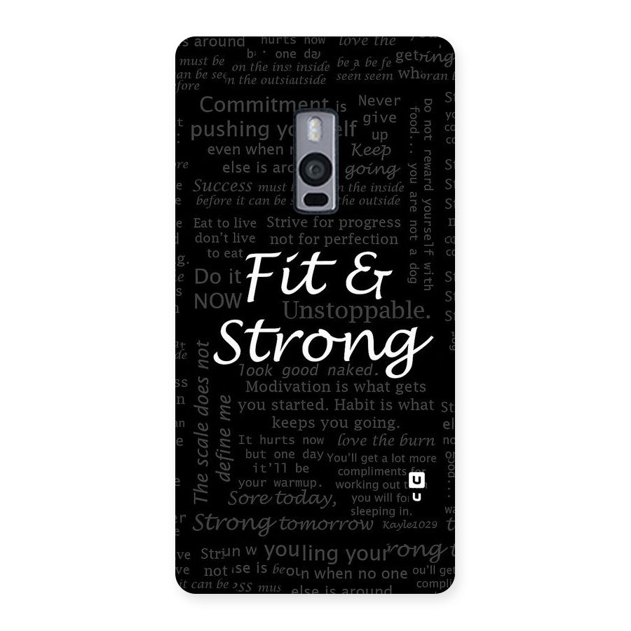 Fit And Strong Back Case for OnePlus Two