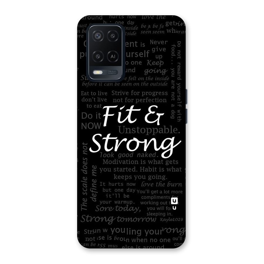 Fit And Strong Back Case for Oppo A54